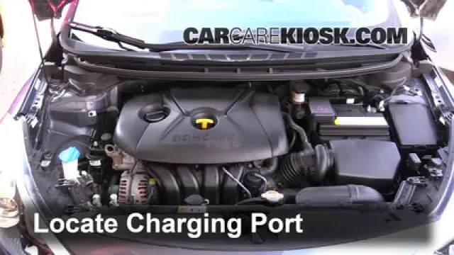 2014 Kia Forte LX 1.8L 4 Cyl. Climatisation Ajouter du réfrigérant